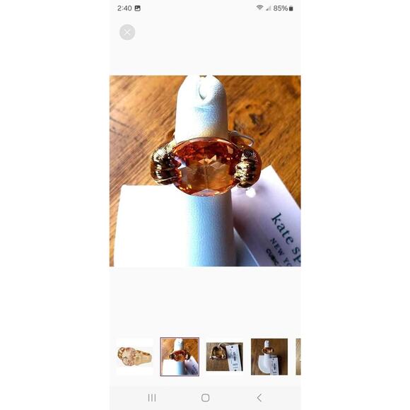 Kate Spade House Cat Double
Paw Ring 6 NWT - Picture 1 of 4